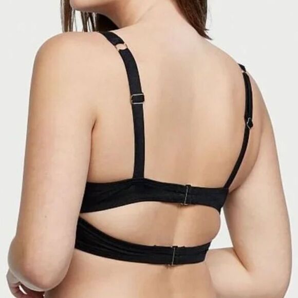 Victorias Secret Swim Shine Strap Wicked Push Up without padding Bikini top - Picture 3 of 4